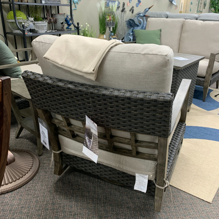 Alfresco Home Cedarbrook Deep Seating Swivel Rocker at Jacobs Custom Living Spokane Valley WA, 99037