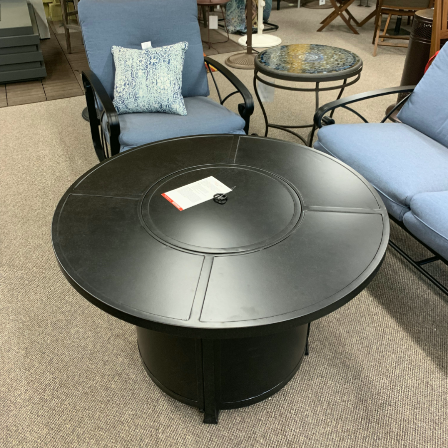 Alfresco Home Benjamin 38" Round Gas Fire Pit Table at Jacobs Custom Living Spokane Valley WA, 99037