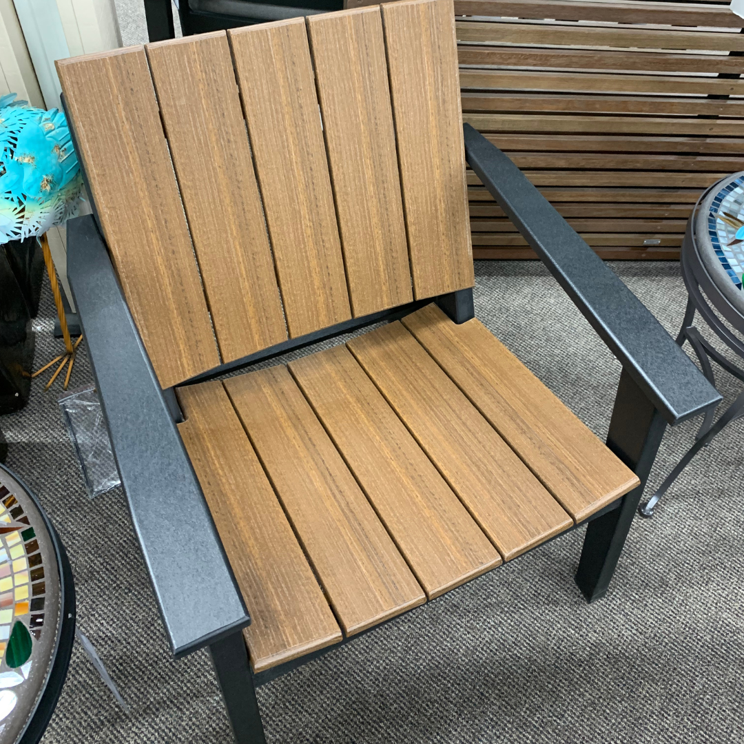 Shop Local Spokane Valley, WA for the best Outdoor Patio Mad Adirondack Chair  from Seaside Casual available at Jacobs Custom Living in Spokane Valley, WA 