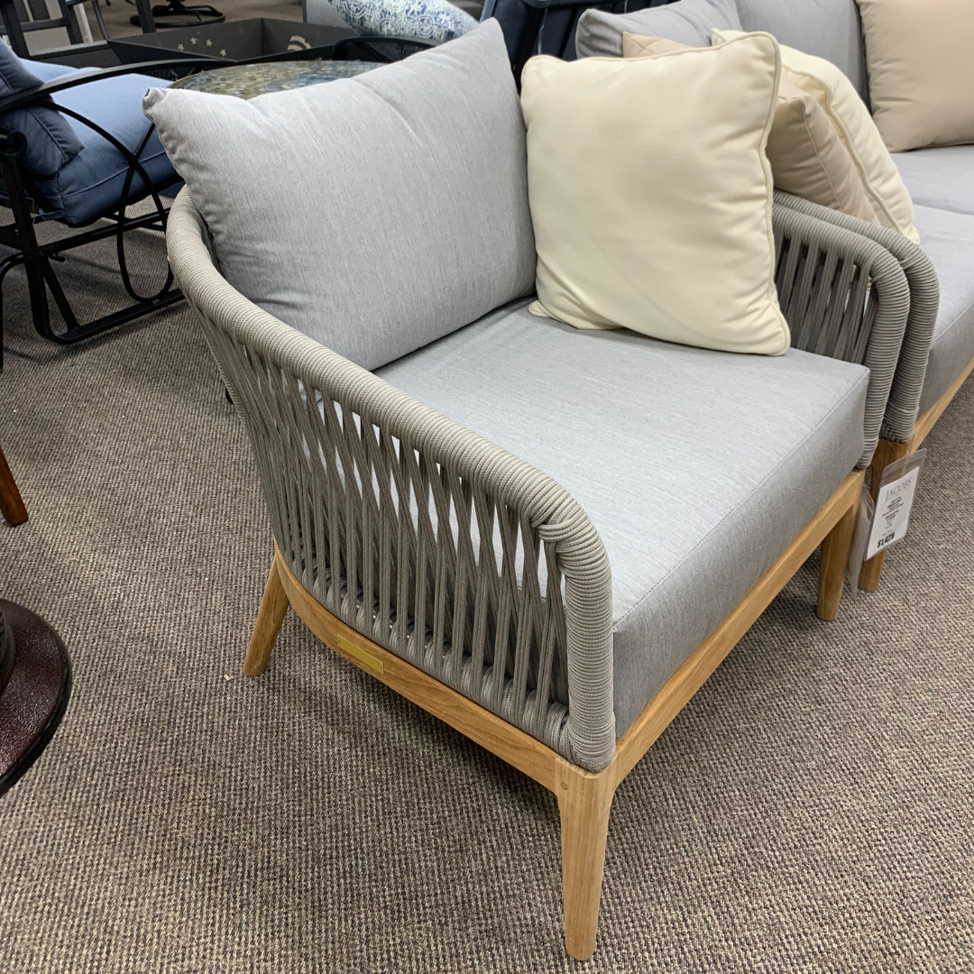 Kingsley-Bate Lucia Outdoor Deep Seating Chair in our Jacobs Custom Living Spokane Valley showroom.