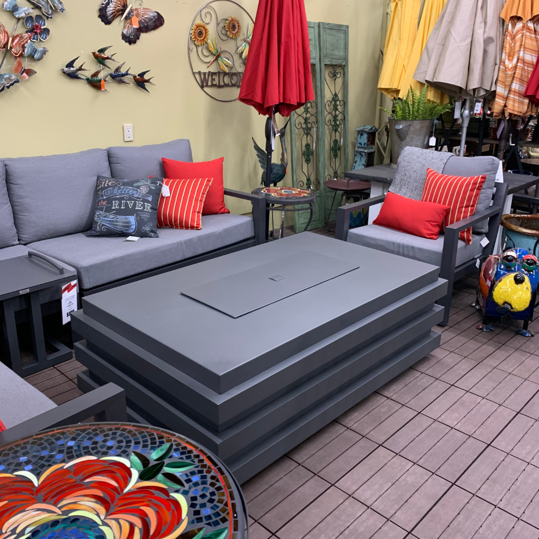 The Best Fire Pit Tables - Shop fire pit tables from Patio Renaissance at Jacobs Custom Living in Spokane Valley, WA. Choose from a Variety of Styles & Designs! We Have Everything You Need to Entertain for Every Occasion. We Have It All!