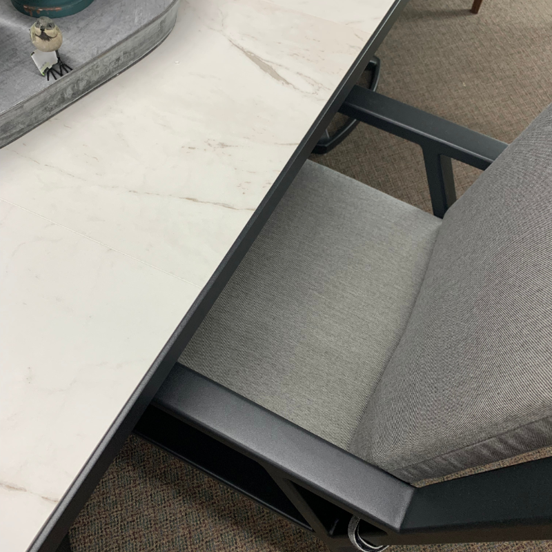 OW Lee Aris Dining Arm Chair at Jacobs Custom Living Spokane Valley WA, 99037
