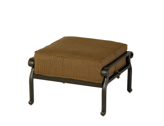 Hanamint Mayfair Estate Ottoman is available at Jacobs Custom Living