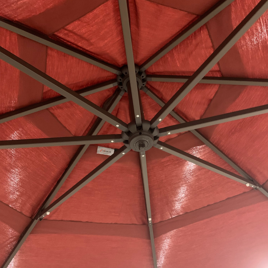 Treasure Garden 11' AG78 Octagon Cantilever Umbrella | Jacobs Custom Living