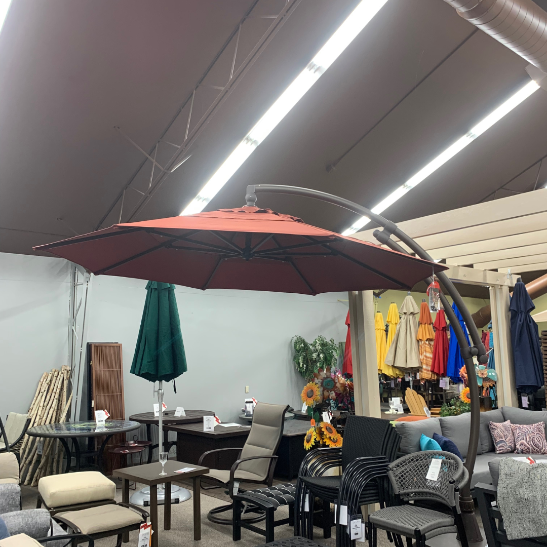 Treasure Garden 11' AG78 Octagon Cantilever Umbrella | Jacobs Custom Living