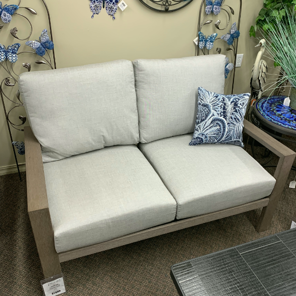 Alfresco Home San Simeon Deep Seating Loveseat | Jacobs Custom Living