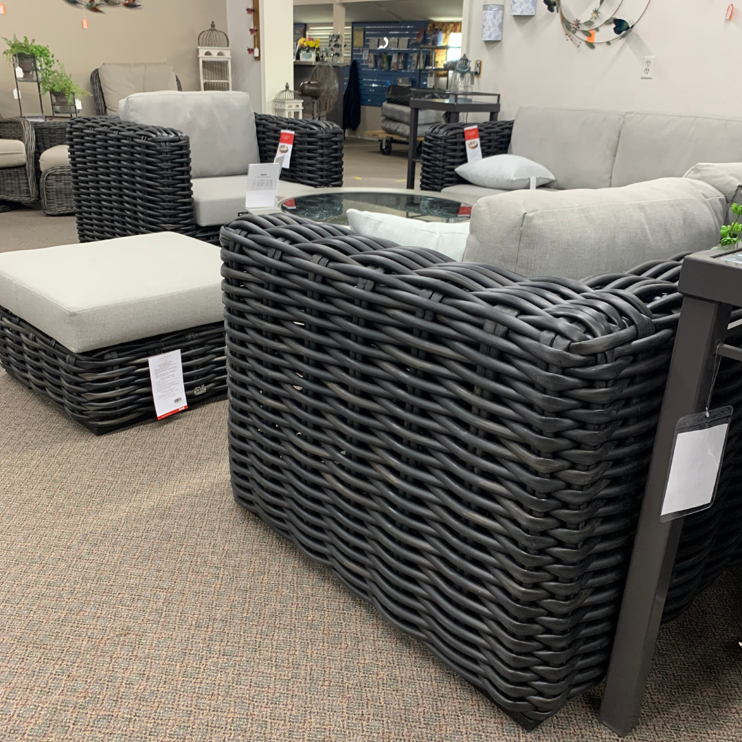 Alfresco Home Elements Sectional, Lounge Chair, & Ottoman at Jacobs Custom Living Spokane Valley WA, 99037
