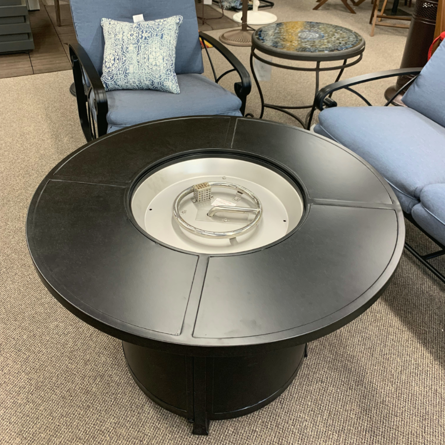 Alfresco Home Benjamin 38" Round Gas Fire Pit Table at Jacobs Custom Living Spokane Valley WA, 99037