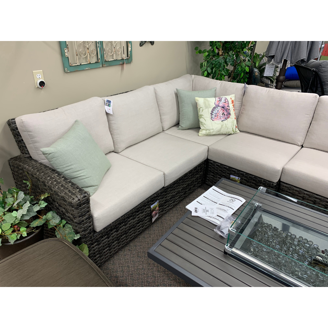 Ratana Portfino Deep Seating Sectional is available at Jacobs Custom Living in Spokane Valley, WA.