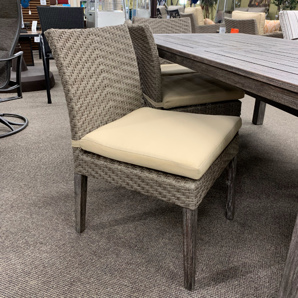 Alfresco Home Cornwall Dining Armless Chair is available at Jacobs Custom Living Spokane Valley WA, 99037
