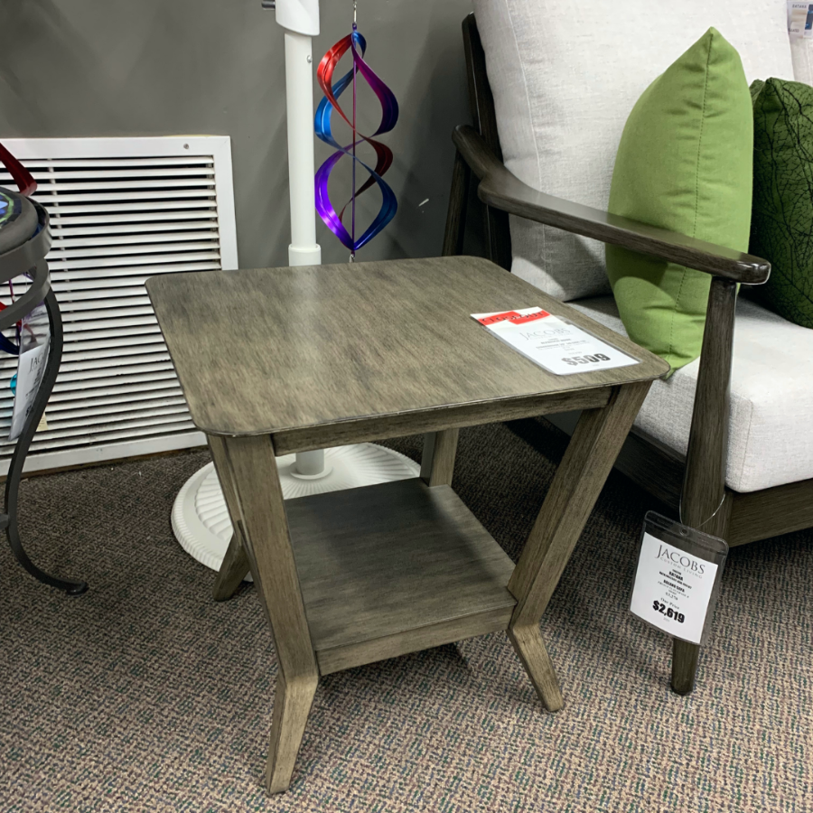 Alfresco Home Cedarbrook 20" Square Side Table | Jacobs Custom Living