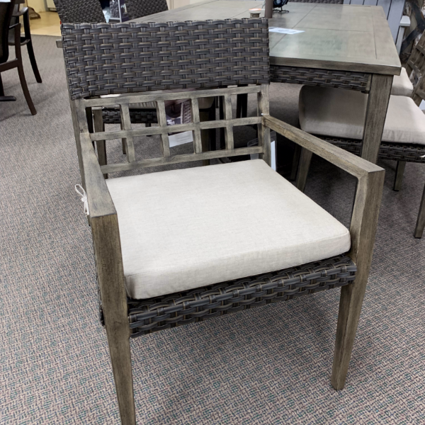 Alfresco Home Cedarbrook Dining Arm Chair at Jacobs Custom Living Spokane Valley WA, 99037