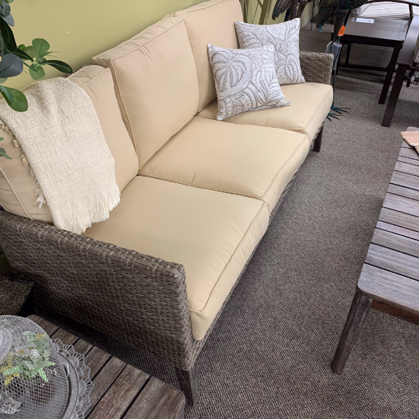Alfresco Home Cornwall Deep Seating Sofa at Jacobs Custom Living Spokane Valley WA, 99037