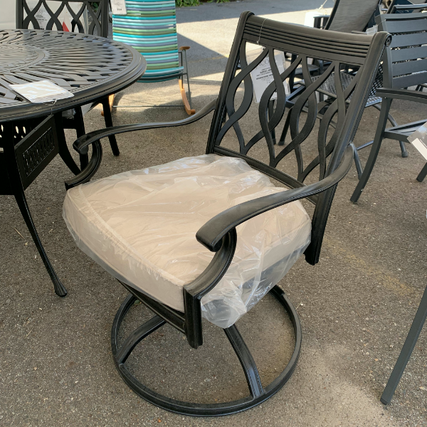 Alfresco Home Endeavor Dining Swivel Rocker at Jacobs Custom Living Spokane Valley WA, 99037