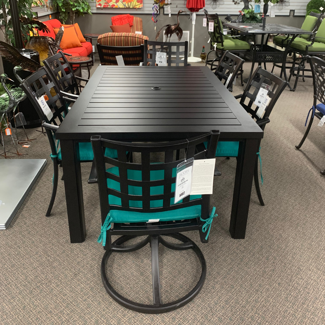 Hanamint Sherwood Dining Table 44" x 68" is available at Jacobs Custom Living Spokane Valley showroom.