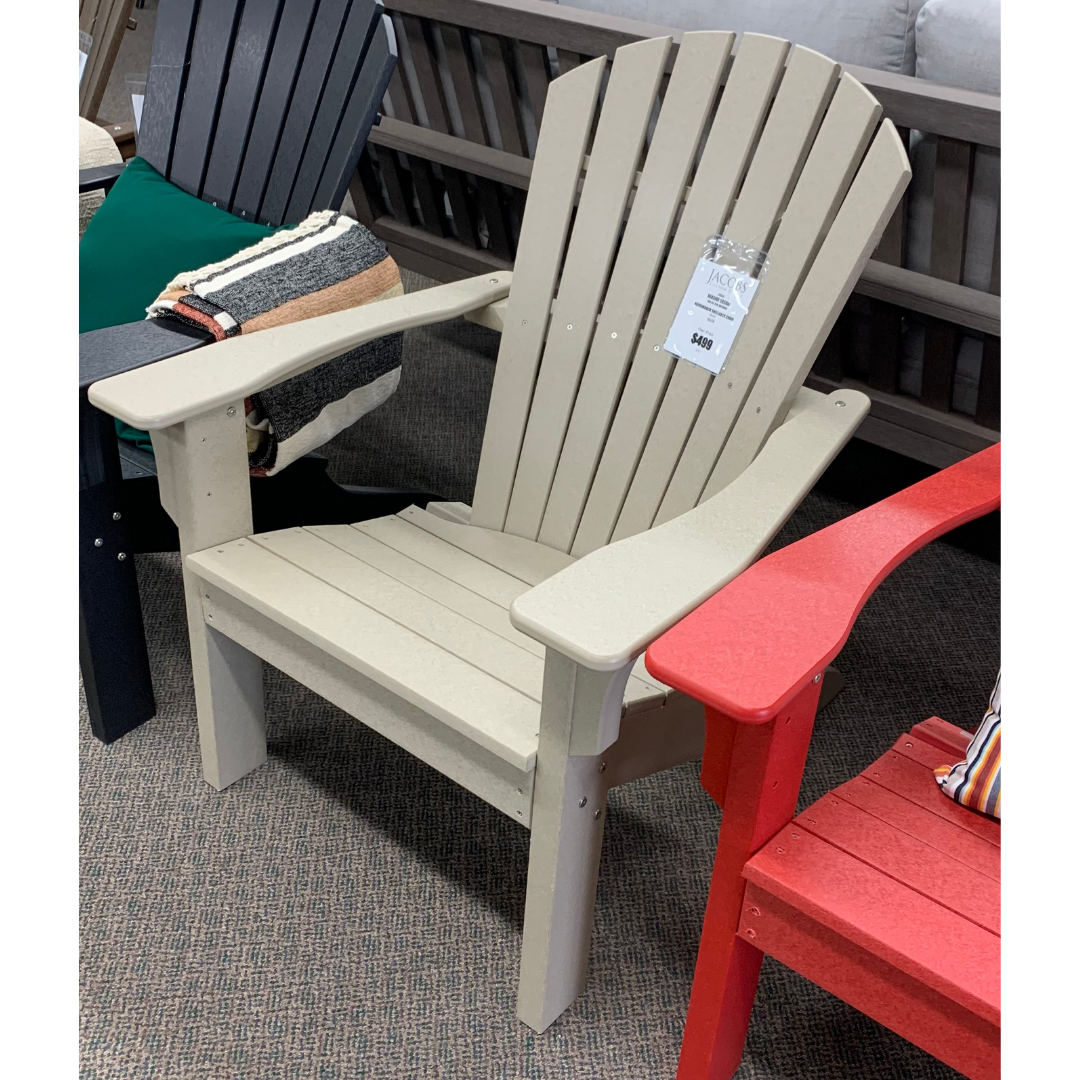 Seaside Casual Adirondack Shellback Chair | Jacobs Custom Living