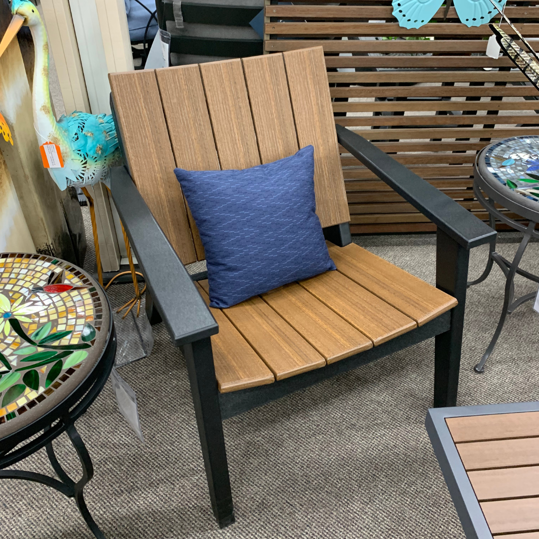 Shop Local Spokane Valley, WA for the best Outdoor Patio Mad Adirondack Chair  from Seaside Casual available at Jacobs Custom Living in Spokane Valley, WA 