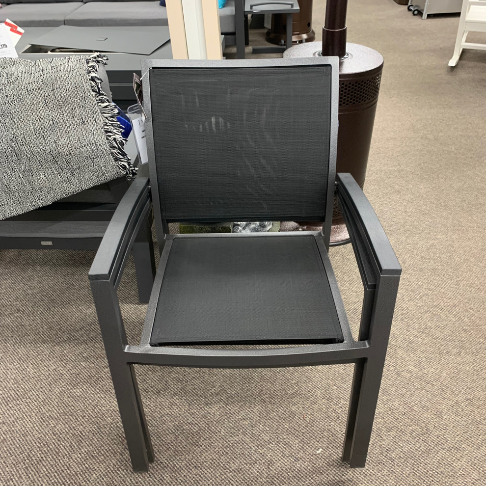 Patio Renaissance Ochi Stacking Sling Patio Dining Chair Jacobs