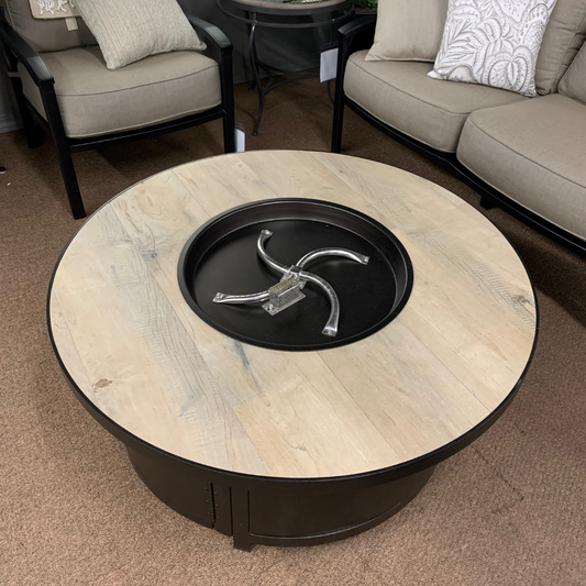 OW Lee 42" Round Occasional Fire Pit Table | Jacobs Custom Living