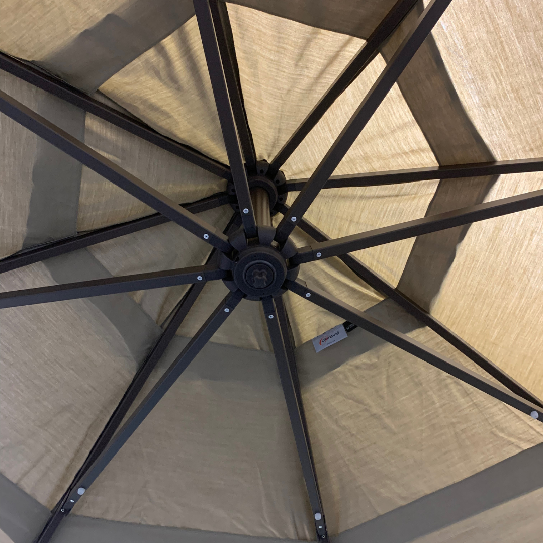 Treasure Garden 11' AG78 Octagon Cantilever Umbrella | Jacobs Custom Living