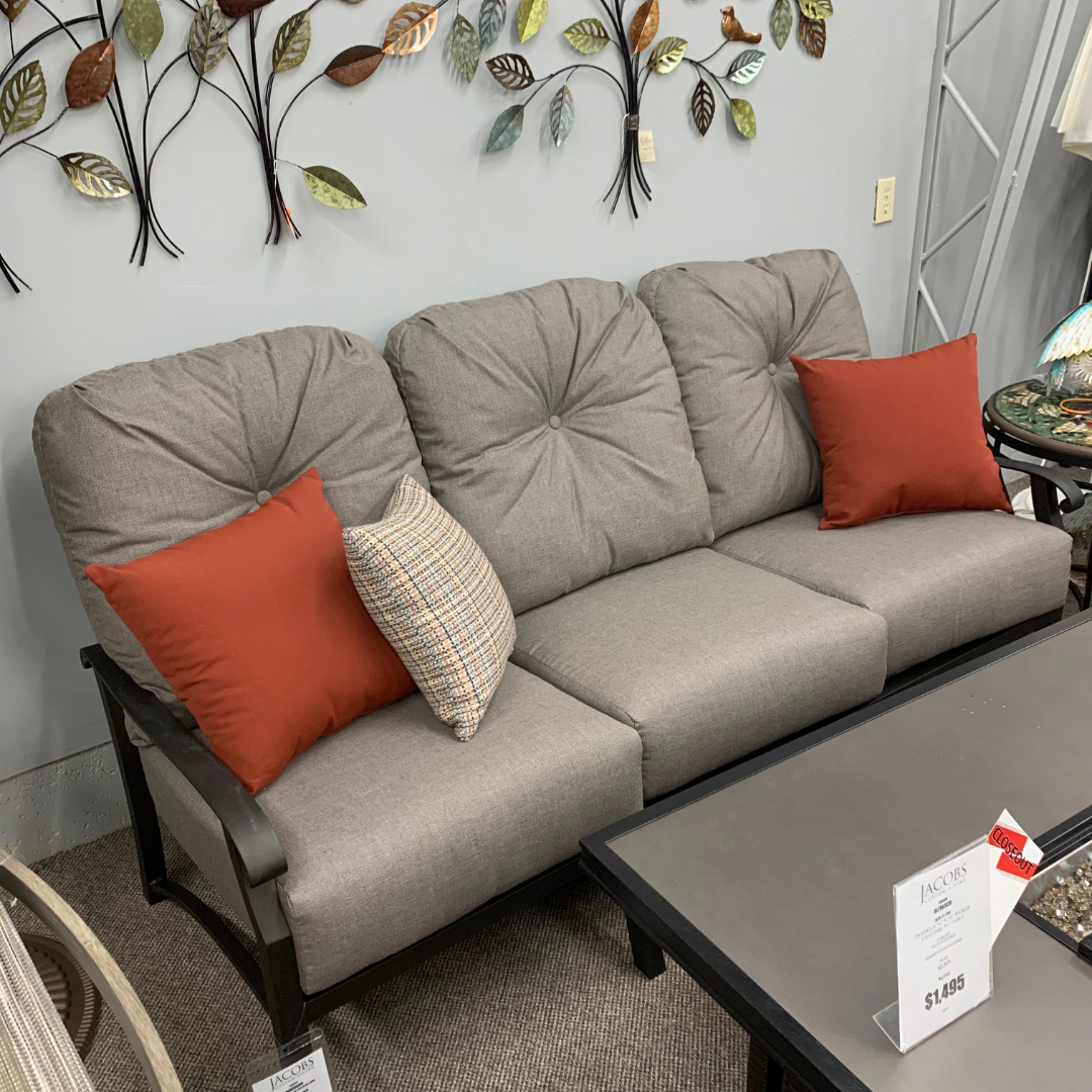 Woodard Cortland Deep Seating Patio Sofa | Jacobs Custom Living