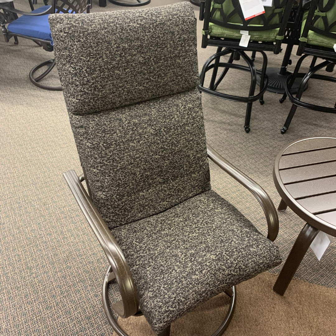 Homecrest Hollyhill Cushion High Back Swivel Rocker is available at Jacobs Custom Living in Spokane Valley, WA