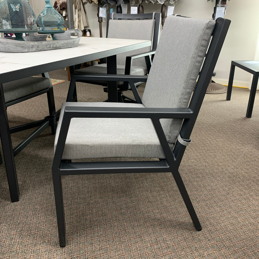 OW Lee Aris Dining Arm Chair at Jacobs Custom Living Spokane Valley WA, 99037