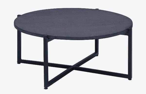 Alfresco Home Crete Soul 29" Round LWC Coffee Table at Jacobs Custom Living Spokane Valley WA, 99037