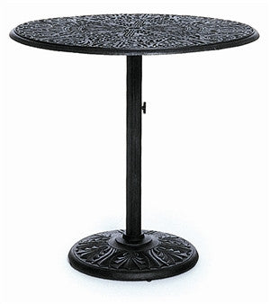 Tuscany Outdoor Patio 42" Round Pedestal Bar Height Table