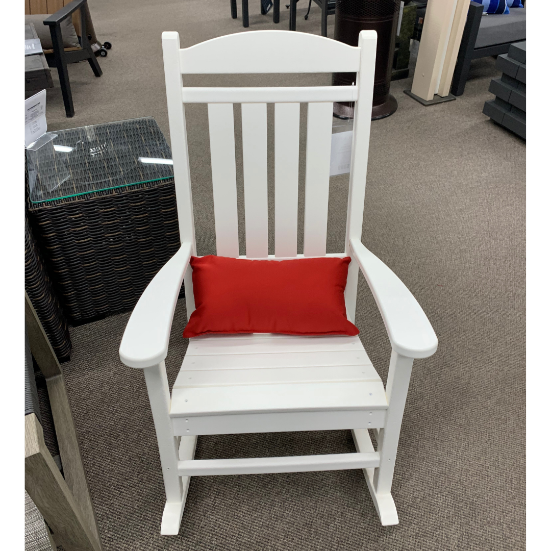 Polywood Presidential Rocker White | Jacobs Custom Living