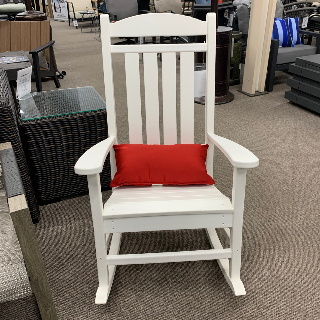 Polywood Presidential Rocker White | Jacobs Custom Living