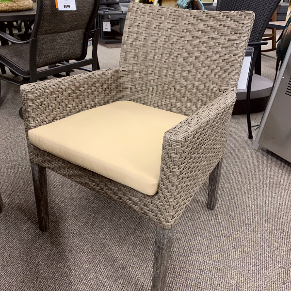 Alfresco Home Cornwall Dining Arm Chair at Jacobs Custom Living Spokane Valley WA, 99037