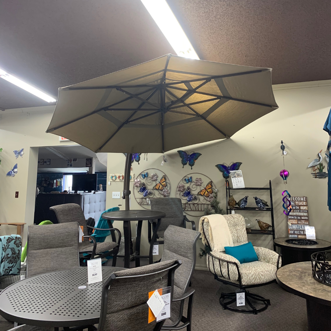 Treasure Garden 11' AG78 Octagon Cantilever Umbrella | Jacobs Custom Living