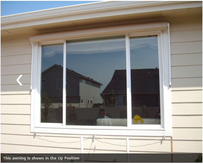 5500 Series Roll-Up Window Outdoor Patio Awning
