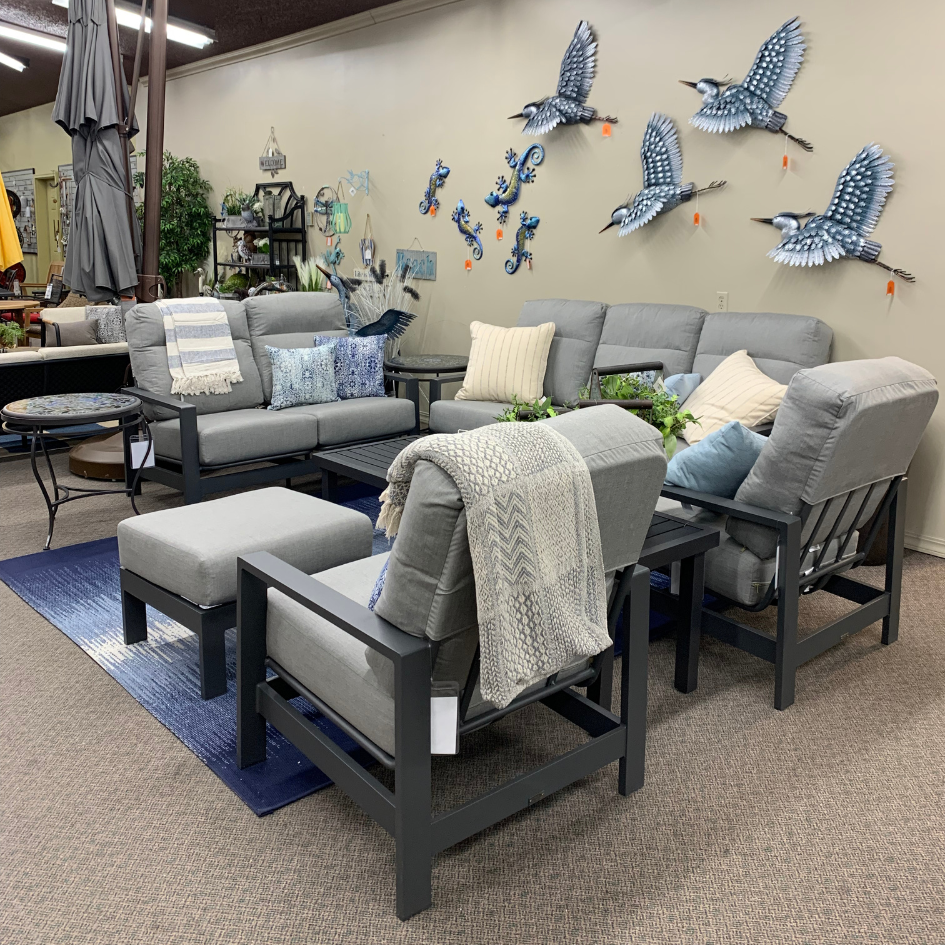 Shop Local Spokane Valley, WA for the best outdoor patio sofas from Patio Renaissance available at Jacobs Custom Living in Spokane Valley, WA 
