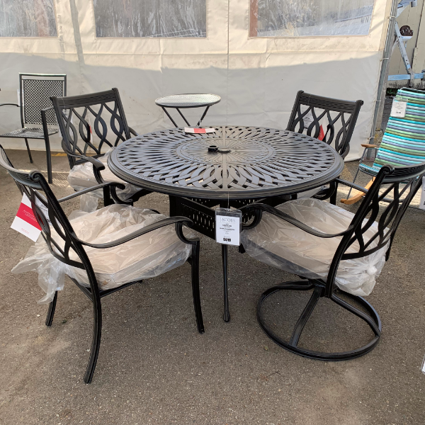 Alfresco Home Endeavor Dining Swivel Rocker at Jacobs Custom Living Spokane Valley WA, 99037