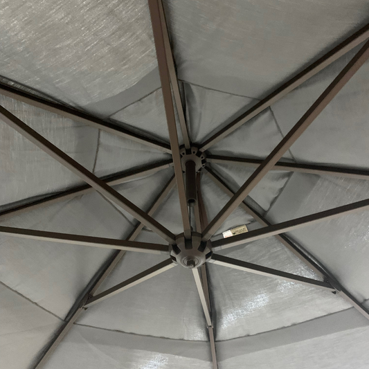 Treasure Garden 13' Octagon AKZ Patio Cantilever Umbrella  | Jacobs Custom Living