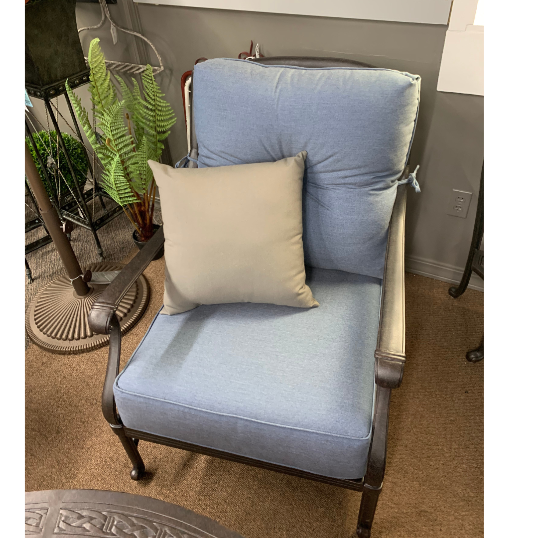 Hanamint Mayfair Outdoor Patio Estate Club Chair is available at Jacobs Custom Living in Spokane Valley, WA