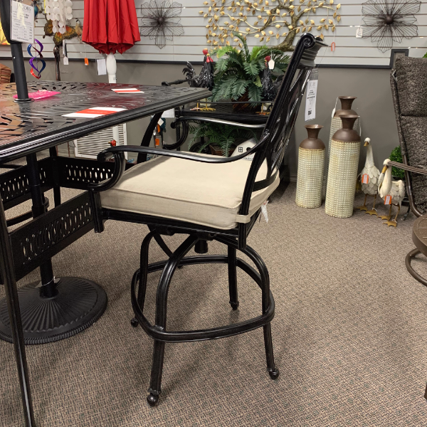 Alfresco Home Endeavor Gathering Swivel Chair at Jacobs Custom Living Spokane Valley WA, 99037