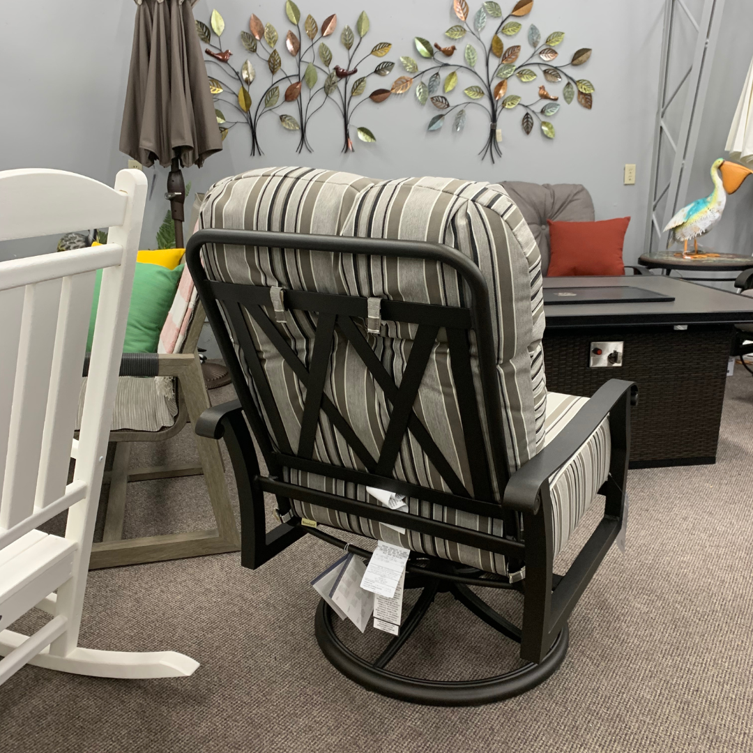 Woodard Cortland Deep Seating Swivel Rocker | Jacobs Custom Living