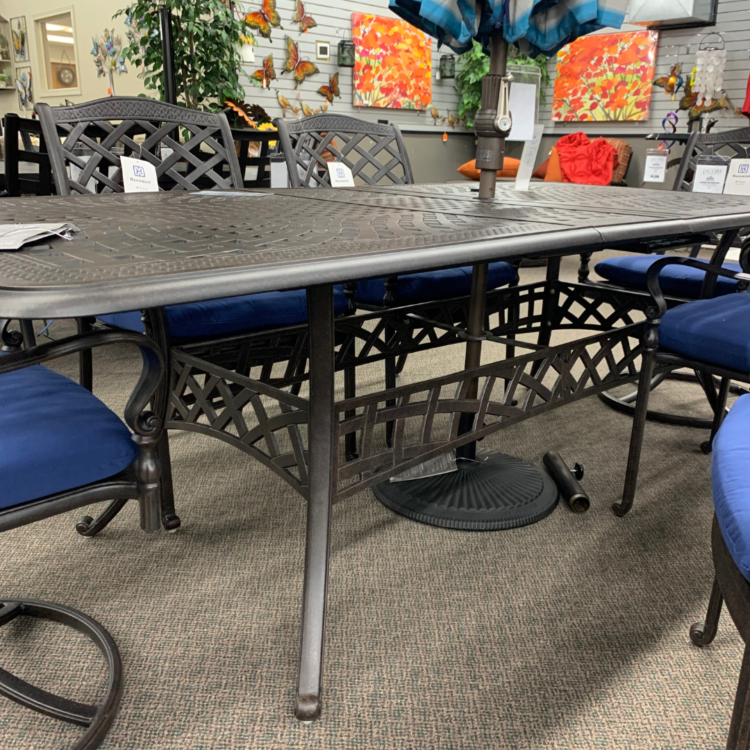 Hanamint Berkshire 42"x76" Extension Table is available at Jacobs Custom Living Spokane Valley showroom.