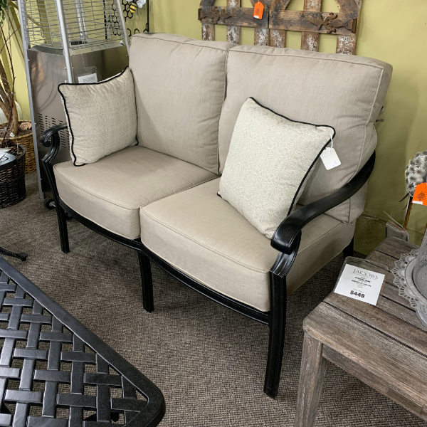 Alfresco Home Grafton Deep Seating Loveseat at Jacobs Custom Living Spokane Valley WA, 99037