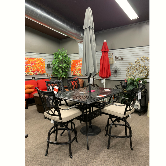 Alfresco Home Endeavor Gathering Swivel Chair at Jacobs Custom Living Spokane Valley WA, 99037