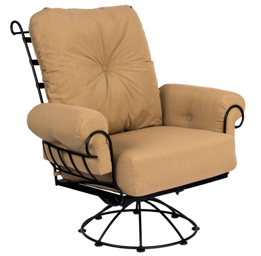 Woodard Terrace Swivel Rocker Lounge Chair (Twilight Finish) at Jacobs Custom Living in Spokane Valley, WA 99037