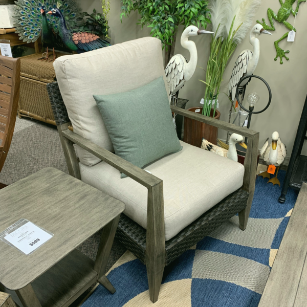 Alfresco Home Cedarbrook Deep Seating Lounge Chair at Jacobs Custom Living Spokane Valley WA, 99037