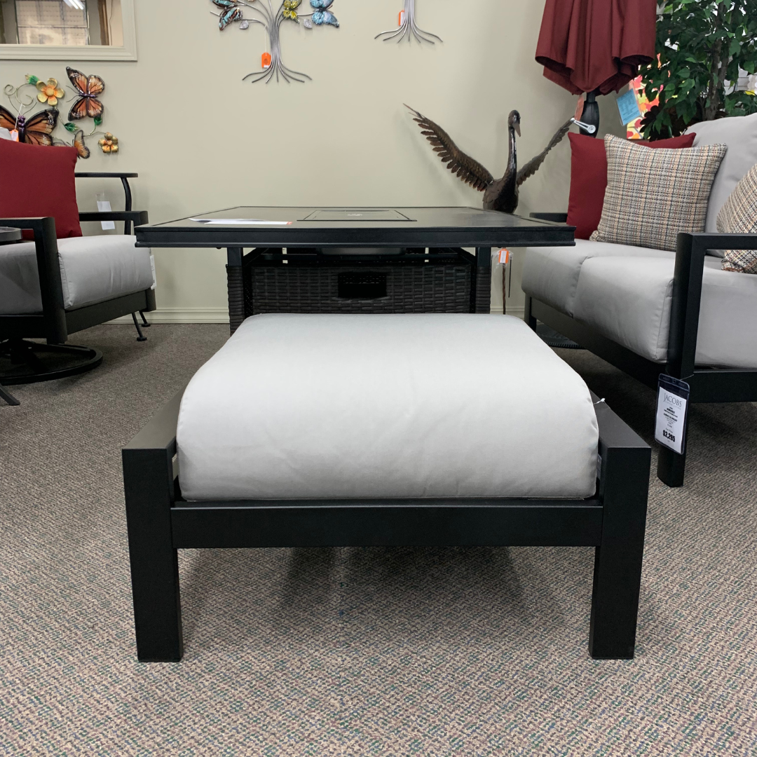 Homecrest Elements CU Ottoman is available at Jacobs Custom Living our Jacobs Custom Living Spokane Valley showroom. 