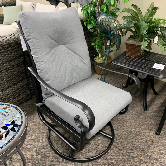 Hanamint Santa Barbara KD Swivel Rocker Full CU is available at Jacobs Custom Living in Spokane Valley, WA