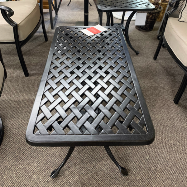 Alfresco Home Bonita Weave 42" x 21" Outdoor Patio Coffee Table