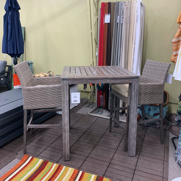 Alfresco Home Cornwall Patio Dining Bar Chair