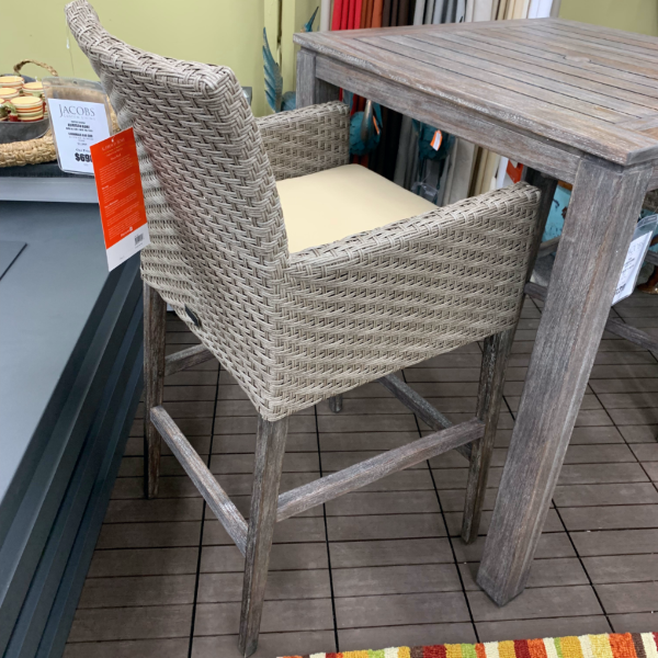 Alfresco Home Cornwall Patio Dining Bar Chair